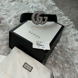 Gucci Crystal belt